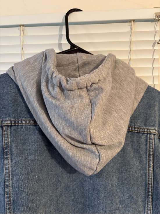 SHEIN Curve 2XL Light Gray Pullover Hoodie - Picture 5 of 6